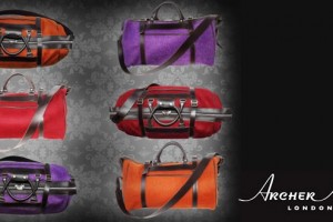 Archer Adams Weekender Tweed Travel Bag