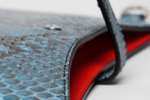 Jil Sander Python iPad Bag