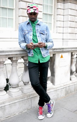 Terence Sambo, Photographed in London<br/> Click Photo To See More