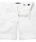 Slowear Incotex Slim-fit Linen And Cotton-blend Shorts