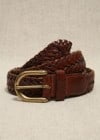 Braided Leather Belt