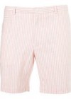 Topman Pink Deck Stripe Tailored Shorts
