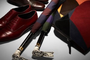 Burberry Carved Handle Umbrellas