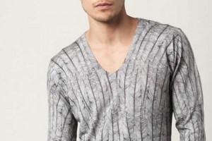 Alexander McQueen Feather-Print Jumper