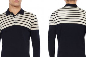 John Smedley Fischer Long-Sleeved Merino Wool Polo Shirt