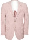 Austin Reed Red Stripe Seersucker Jacket