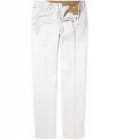 Loro Piana Straight-leg Cotton And Linen-blend Trousers