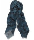Alexander Mcqueen Skull-print Modal And Cashmere-blend Scarf