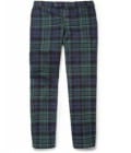 Slowear Incotex Plaid Slim-fit Cotton Chinos