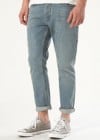 Topman Vintage Light Wash Ankle Grazer Jeans