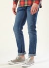 Topman Mid Blue Vintage Slim Jeans