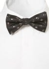 Topman Black Studded Bow Tie