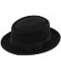 Black Christys Classic Pork Pie Trilby Christys Hats