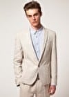 Asos Slim Fit Linen Suit Jacket