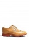 Sanders Light Tan Leather Jude Gibson Brogues