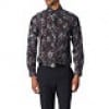 Ps By Paul Smith Digital-print Slim Fit Single Cuff Shirt