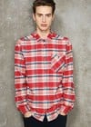 Suit Red Check Luther Flannel Shirt