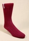 Pantone Burgundy Boot Socks