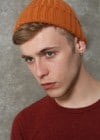 Orange Watchman Beanie Hat
