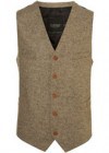 Topman Oat Fleck Smart Waistcoat