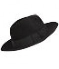 Black Luxe Felt Fedora Christys Hats