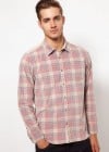 River Island Shirt In Check Cord