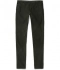 Balenciaga Corduroy And Denim-panelled Trousers