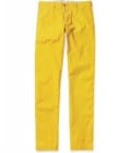 Faconnable Slim-fit Fine-corduroy Trousers