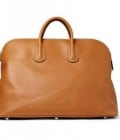 Valextra Leather Holdall Bag