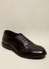 H By Hudson Burguess Black Leather Shoes