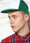 Vintage Renewal Green & White Snapback Cap