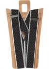 Topman Black Polka Dot Braces