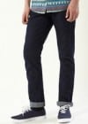 Topman Raw Enamel Button Skinny Jeans