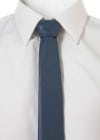 Topman Teal Faux Leather Tie