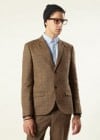 Topman Biscotti Check Heritage Suit Jacket