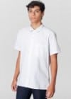 American Apparel Short Sleeve Italian Cotton Button-up With Pocket