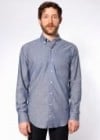 American Apparel Chambray Long Sleeve Button-down With Pocket