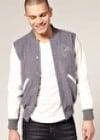 Chateau Roux Grey Baseball Jacket