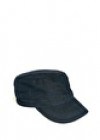 Asos Peaked Cap In Waxed Canvas