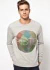 Asos Sweatshirt With Piste Print