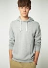Asos Hoodie In Heavy Weight Jersey Marl