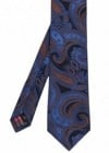 Hemley Navy Paisley Silk Tie