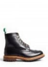 Trickers Navy Commando Brogue Stow Boots