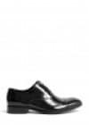 Paul Smith Shoes Black Polished Leather Toe Cap Earl Shoes