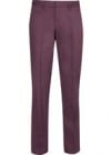 Austin Reed Slim Fit Dk Purple Flat Front Chinos