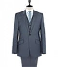 Reiss Next Prev Butcher Three Piece Single Button Suit Light Blue