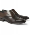 Lanvin Perforated Leather Oxford Shoes