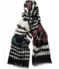 Burberry Prorsum Patterned Modal And Cashmere-blend Scarf