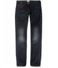 Edwin Ed-55 Tapered-leg Washed-denim Selvedge Jeans