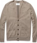 Maison Martin Margiela Cotton And Wool-blend Cardigan